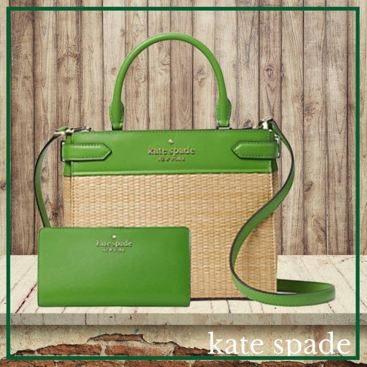 Kate Spade New York Staci Small Saffiano Leather Satchel Bag
