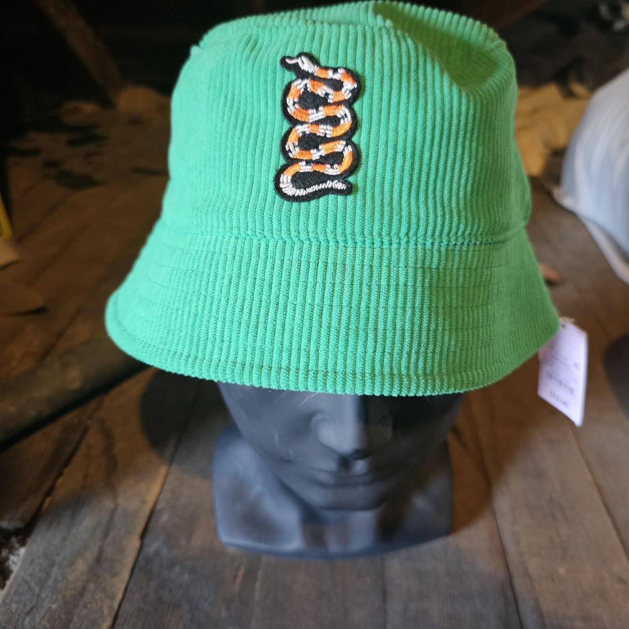 Vintage Men's Bucket Hats - Orange