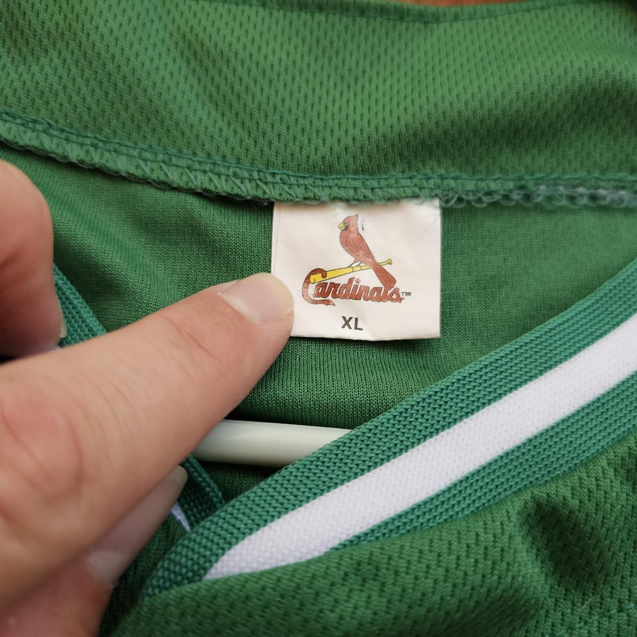 St. Louis Cardinals St. Patrick's green 2000s home - Depop