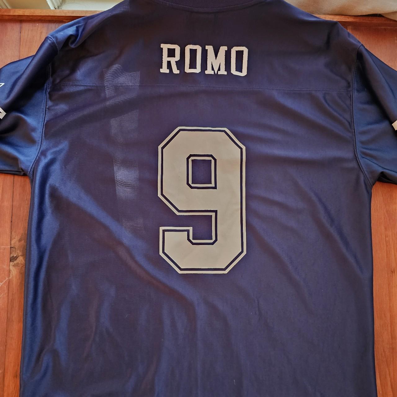 Tony Romo Dallas Cowboys Football Jersey Mens Size Large