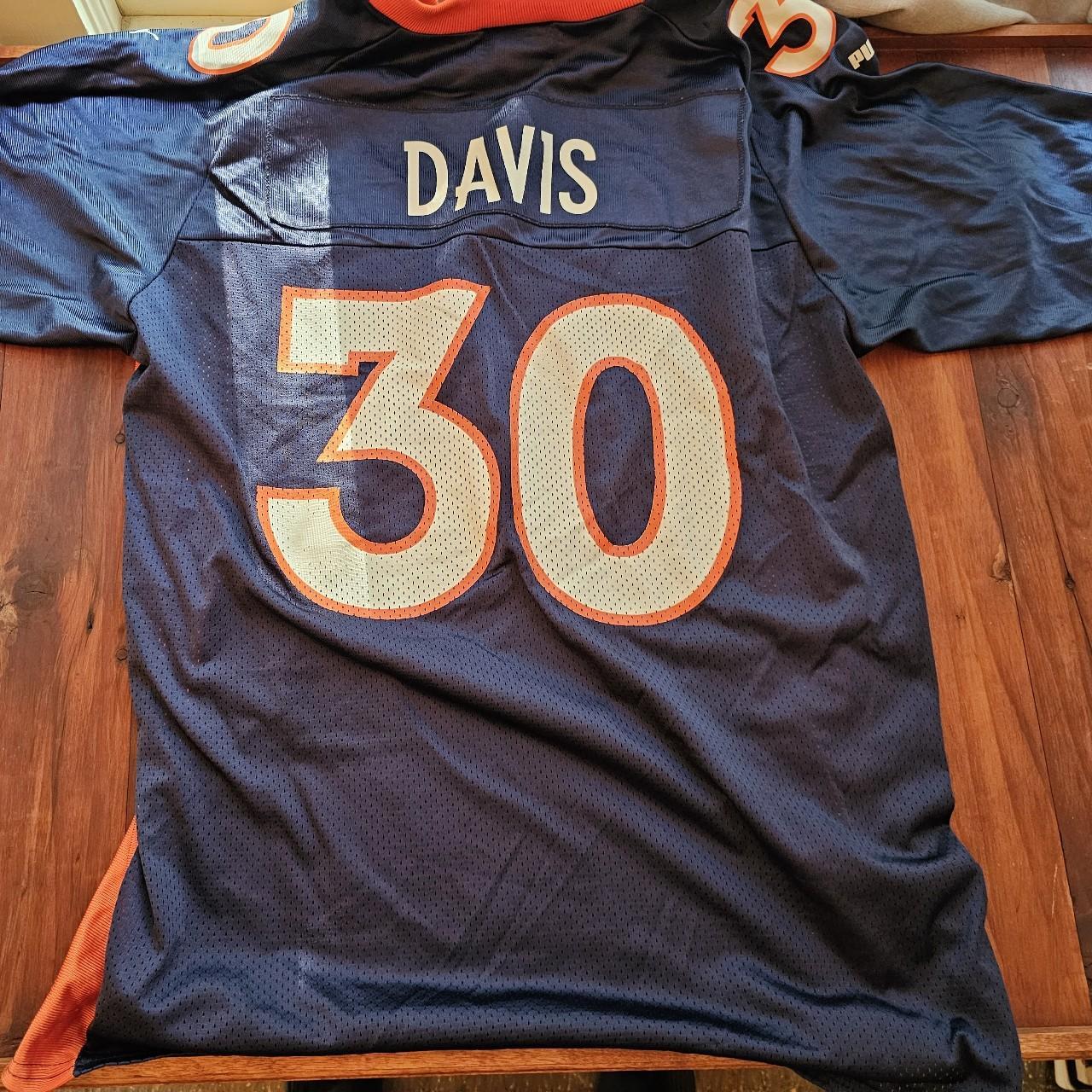 Terrell Davis Vintage Denver Broncos Jersey Size L - Depop