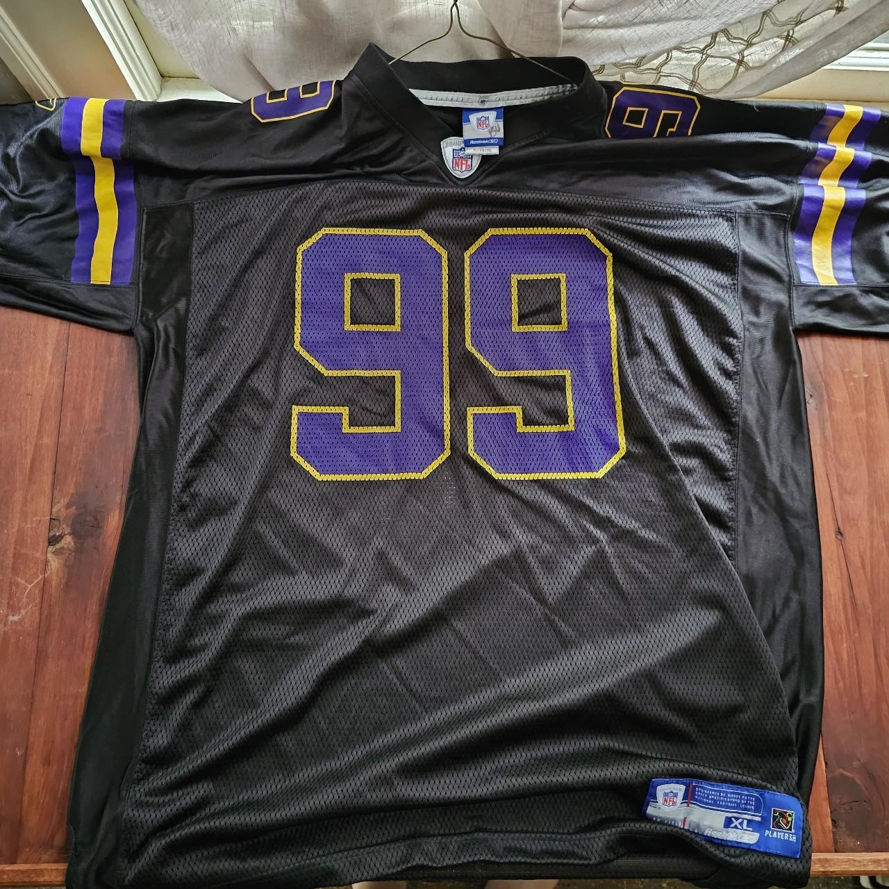 Vintage Chris Hovan 99 Minnesota Vikings NFL Football Jersey Mens Size XL