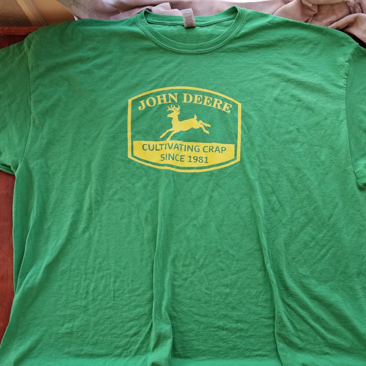 Mean green john 2024 deere t shirt