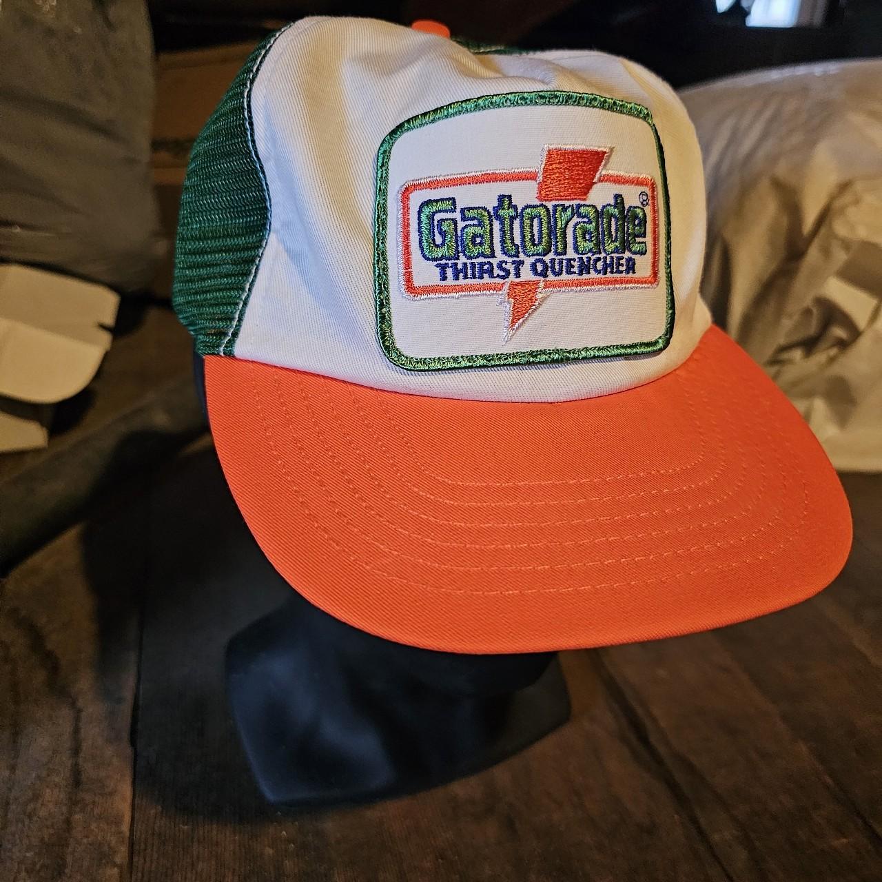 Vintage 80s Gatorade Sport Drink hat. Strap back... - Depop