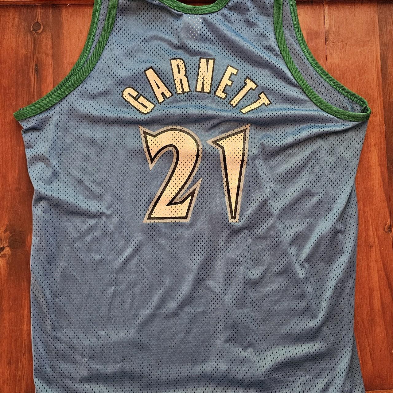 Reebok Timberwolves Garnett outlet Jersey XL