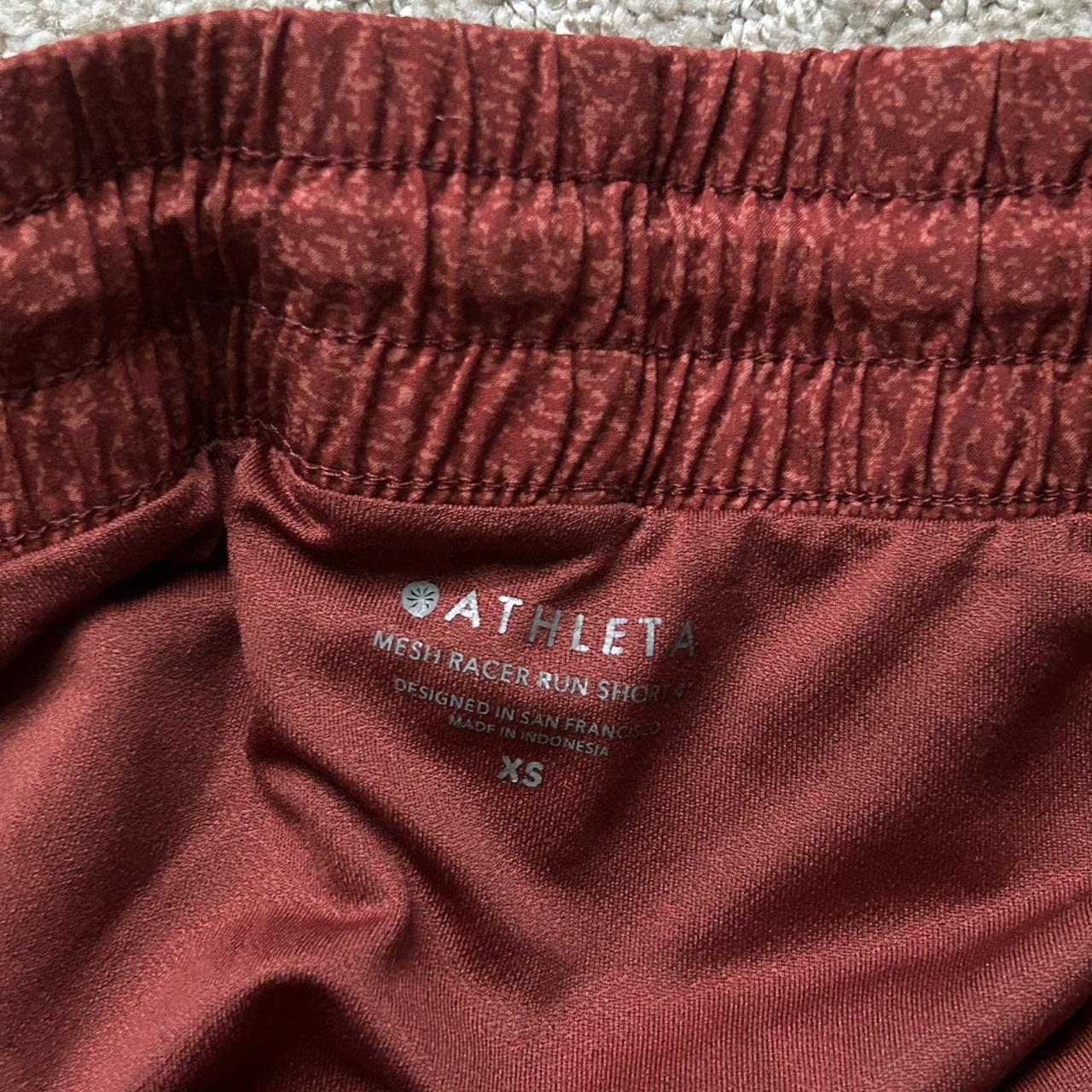 Athleta Red Shorts -so comfy -sweat proof -worn - Depop