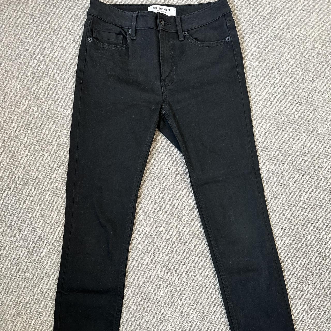 Country road black skinny jeans. Perfect condition.... - Depop