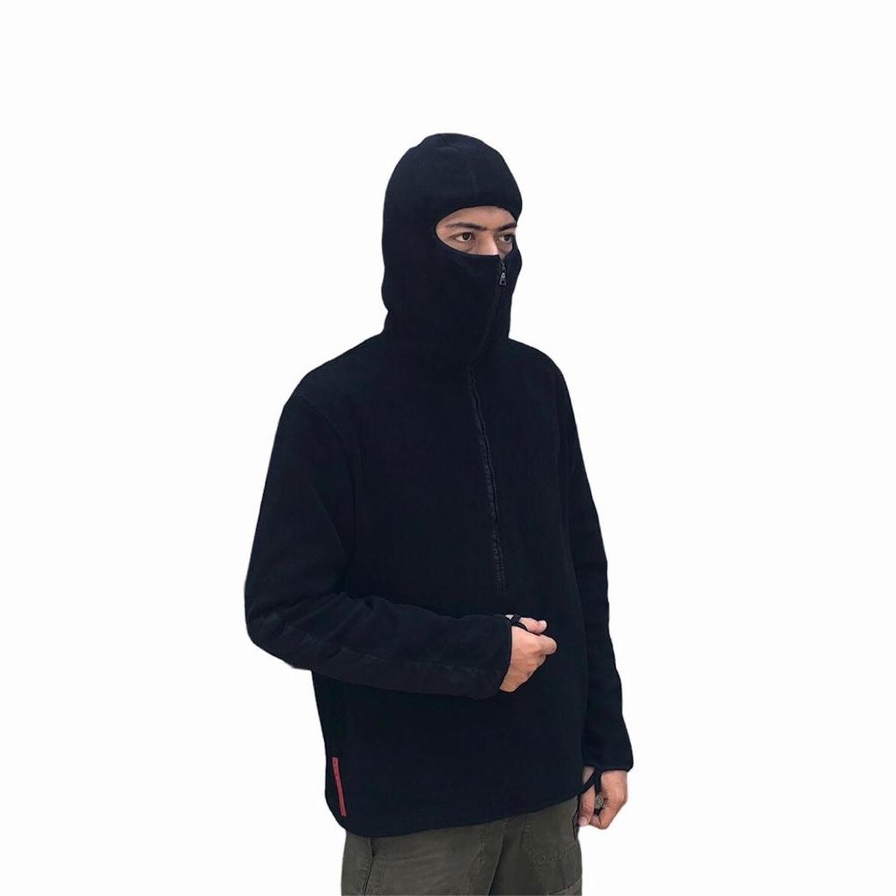 Prada Sport Ninja Fleece Hoodie // rare // Size M // | Depop