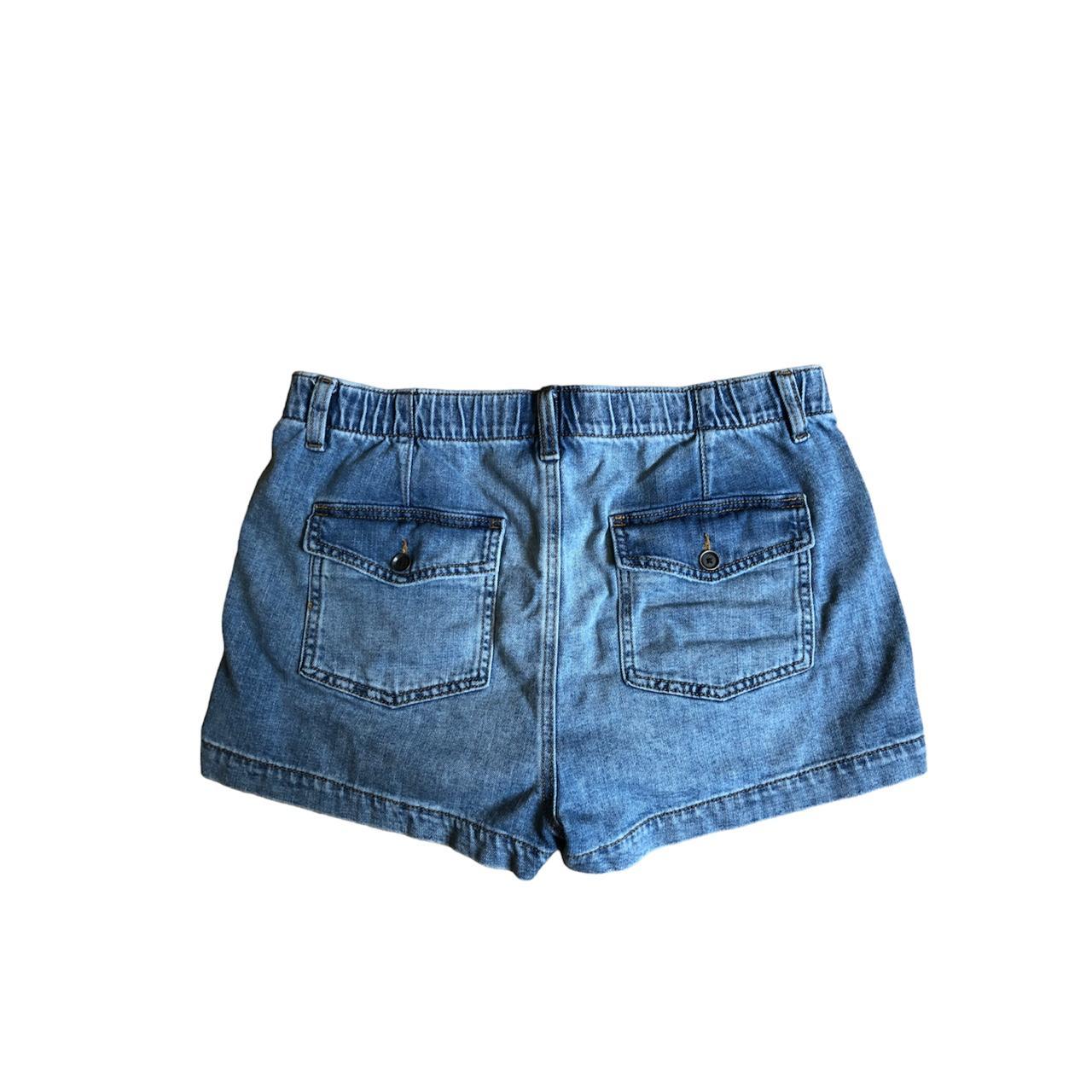 Denim shorts 📺 Light wash jean shorts by Aerie.... - Depop