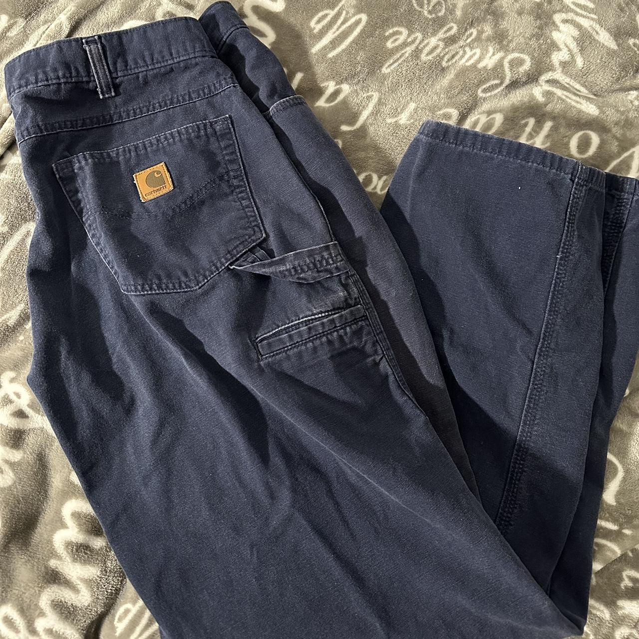 Vintage carhartt jeans Size 32x31 Very clean... - Depop