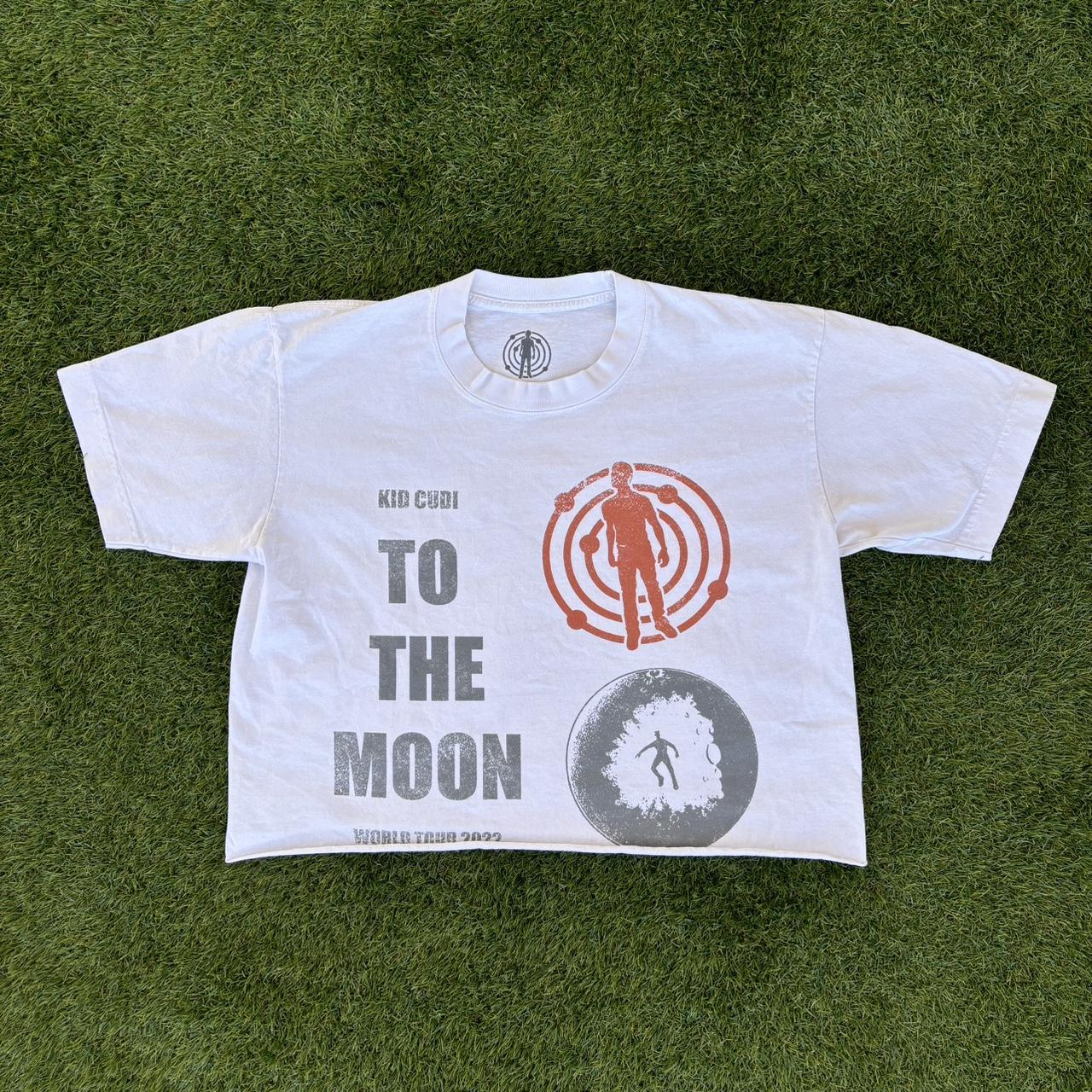 Kid Cudi to shops the moon world tour tee SZ medium