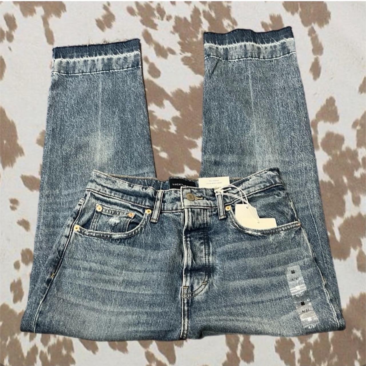 Lucky Brand Denim Jeans High Rise 90s Jean 100% - Depop