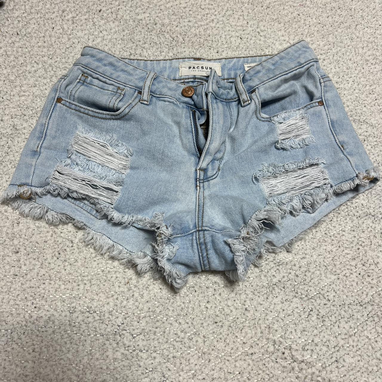 Pacsun High Rise Festival Short- 23 - Depop