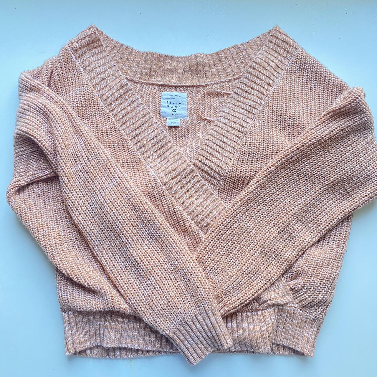 Billabong wrap sweater Depop