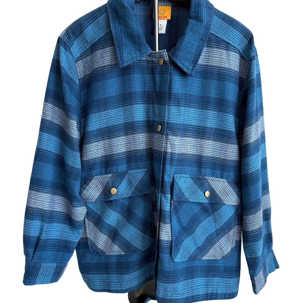 Ruby Rd. Women's Polyester Jacket - Blue/Grey - X… - image 1
