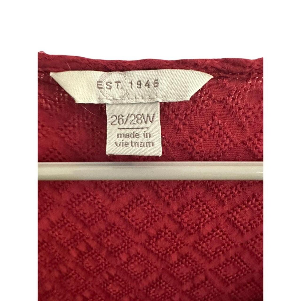 Source Unknown Women's Blouse - Red - 26 – Women’… - image 4