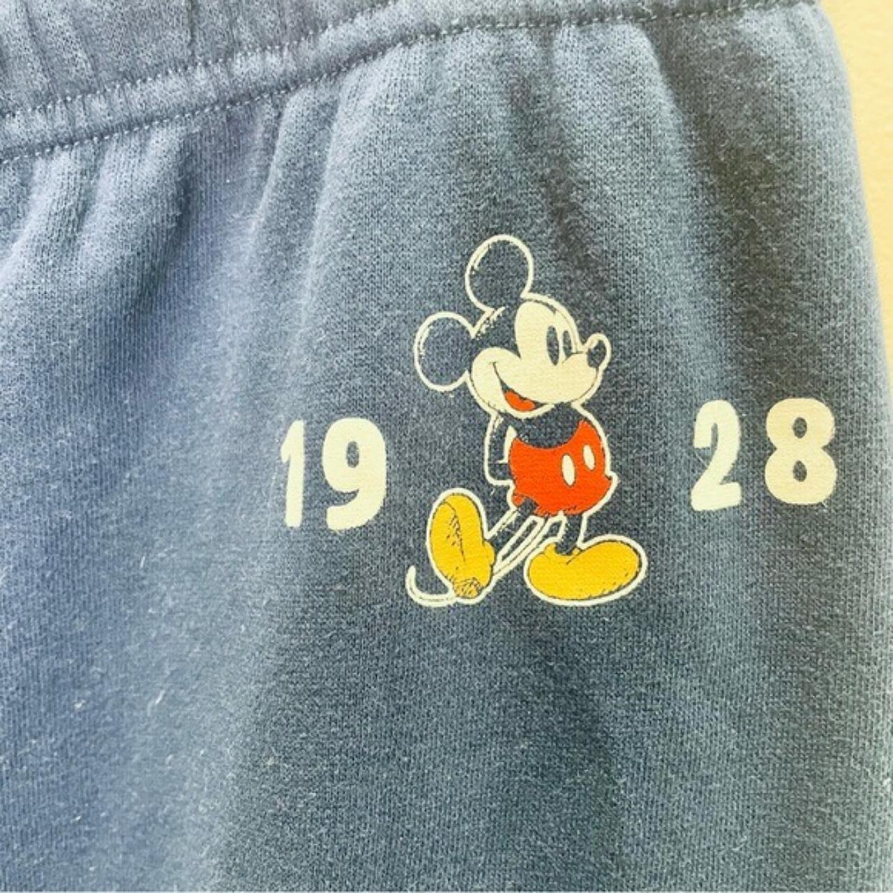 Disney Mickey Mouse Joggers Size XL Elastic Waist - Depop