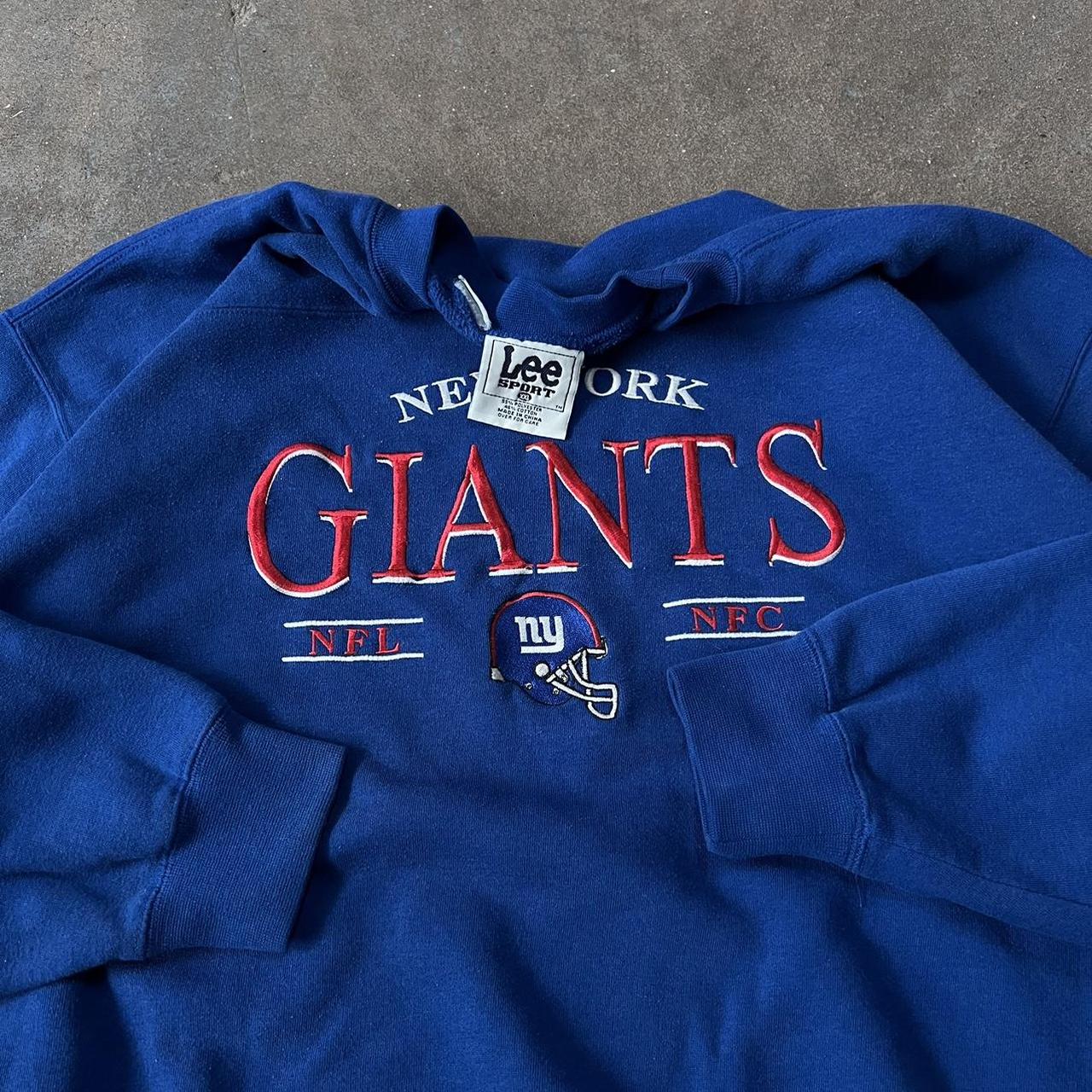 Vintage 90s Lee Sport Embroidered Giants hoodie - Depop