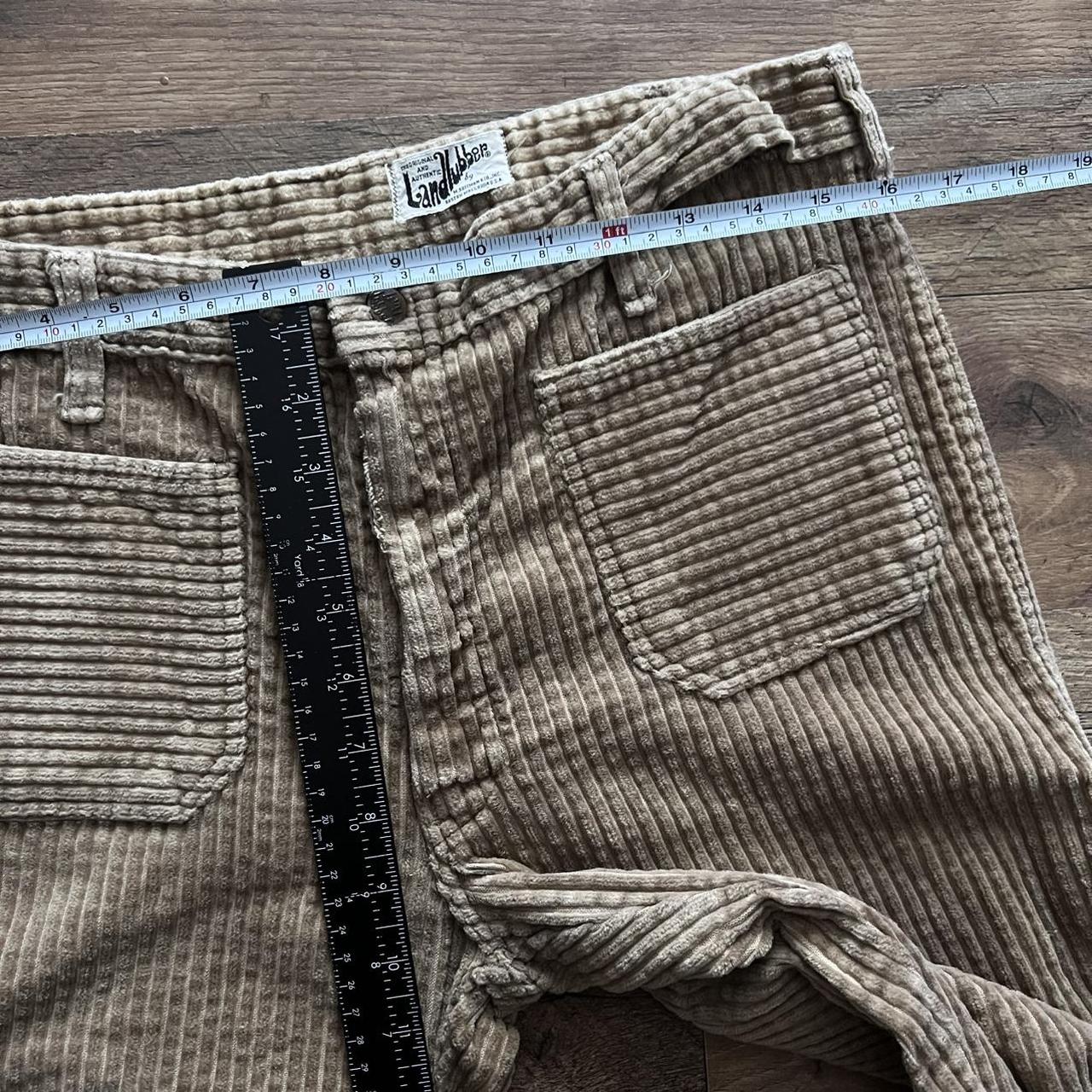 Landlubber Women's Flare Ripped Pants - Tan/Brown… - image 7