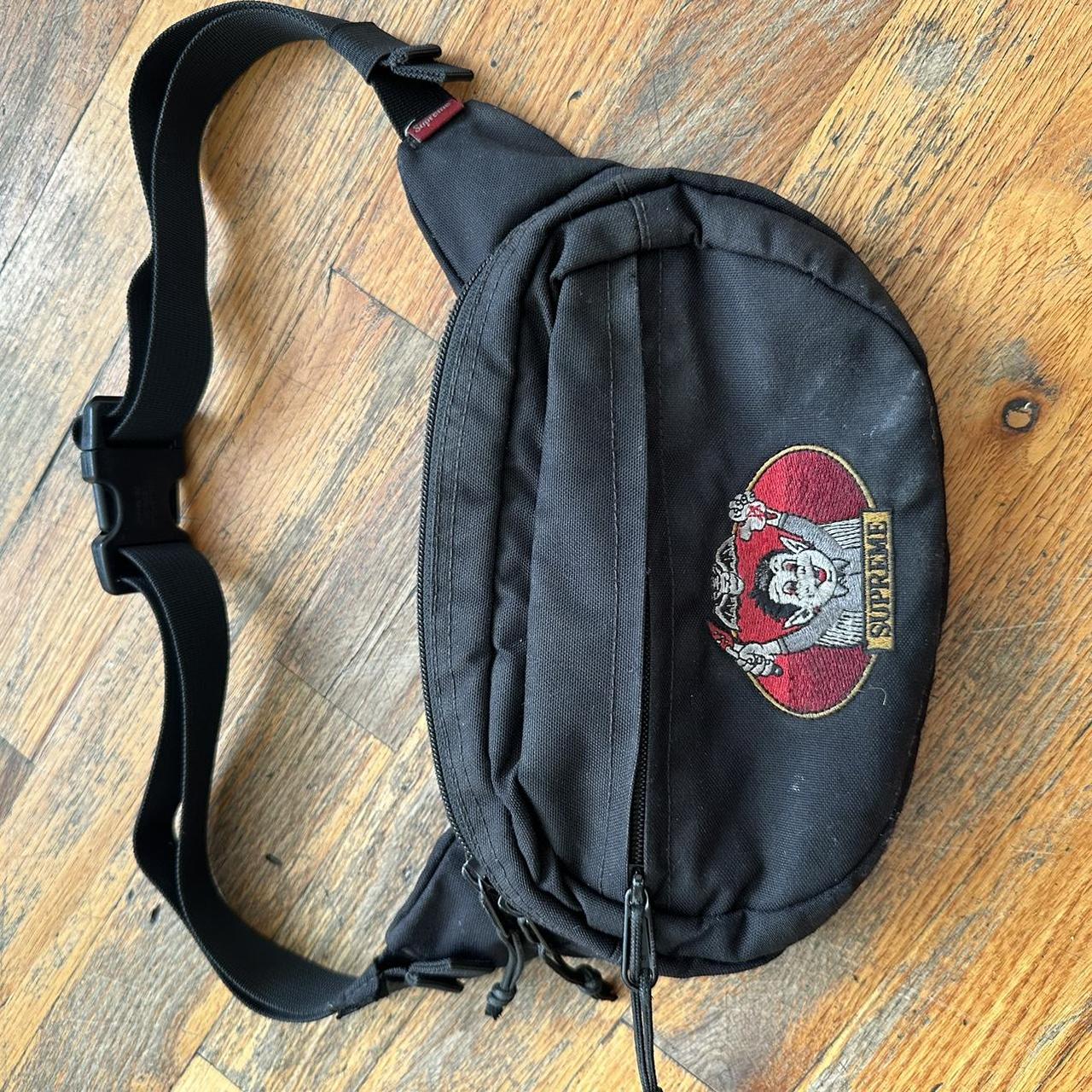 SUPREME Vampire boy fanny pack used Great condition... - Depop