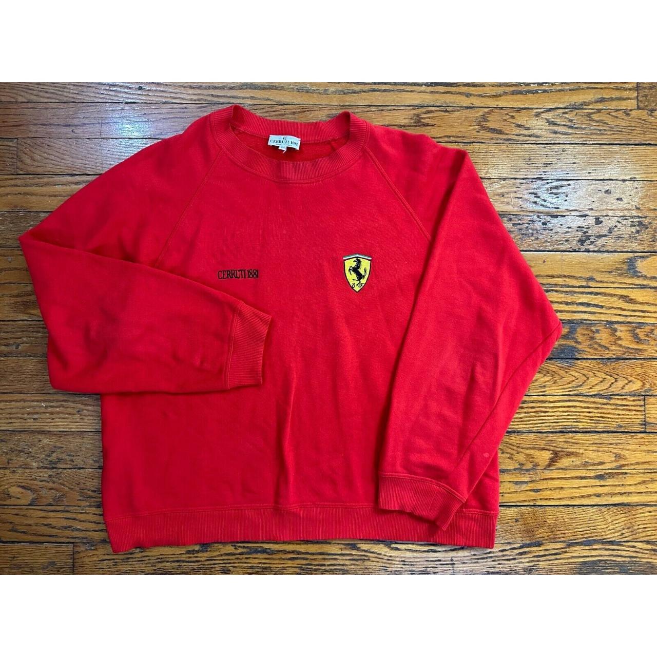 Cerruti 1881 FERRARI CREW NECK PULL OVER VINTAGE Depop