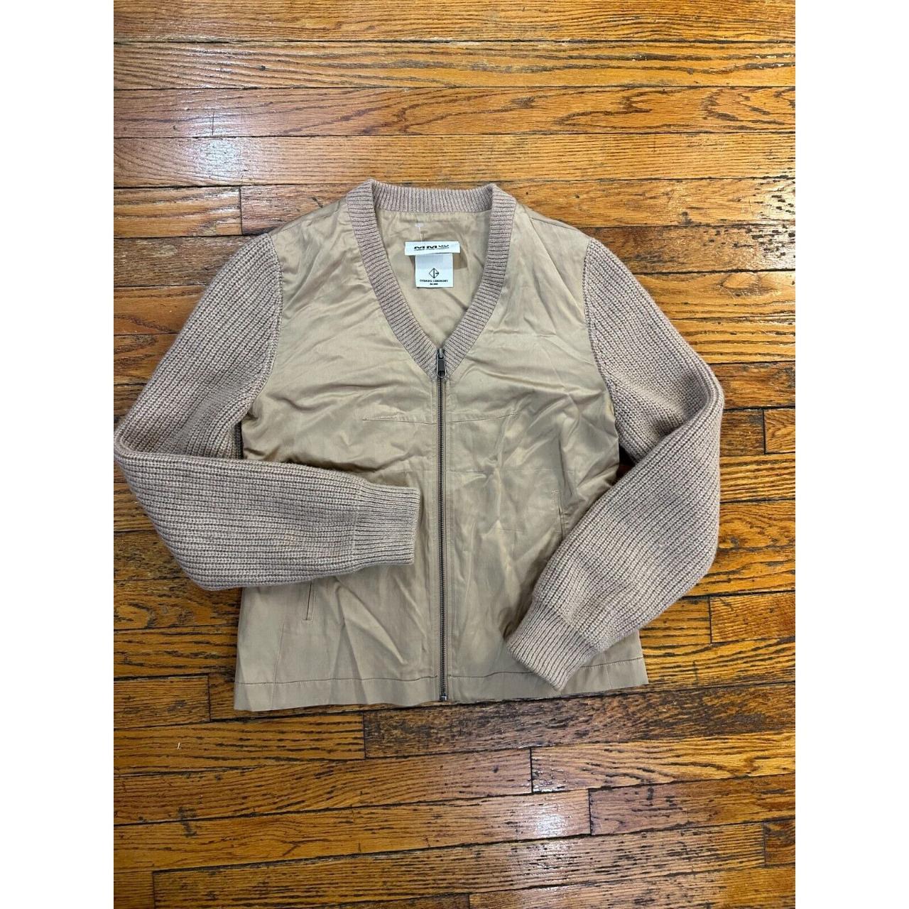 MAISON MARGIELA KNIT 80% ALPACA ZIP UP JACKET Depop