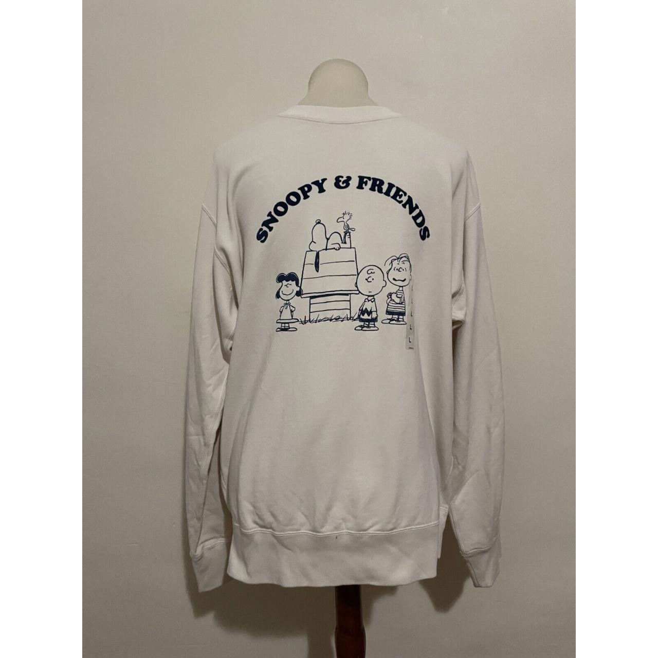 Uniqlo Peanuts Sweatshirt Snoopy friends 139864 Depop