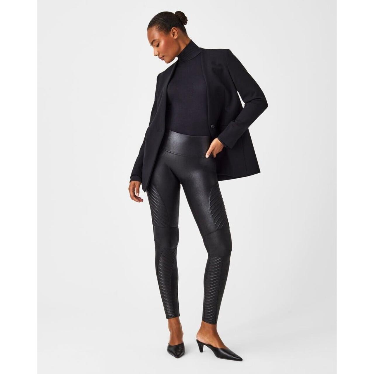 Spanx Faux Leather Moto Leggings purchases