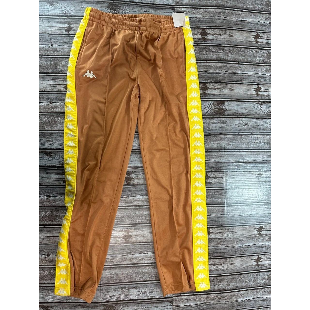 Kappa yellow joggers online