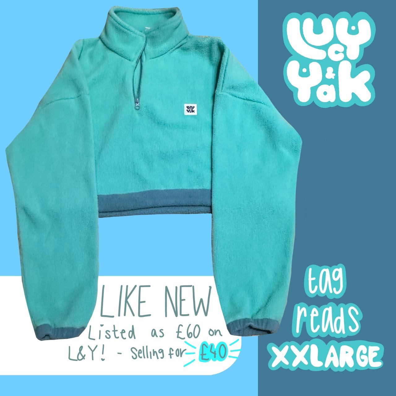 Yak Crop Fleece Lucy Yak Cropped Fleece, Only Worn A Few Times,