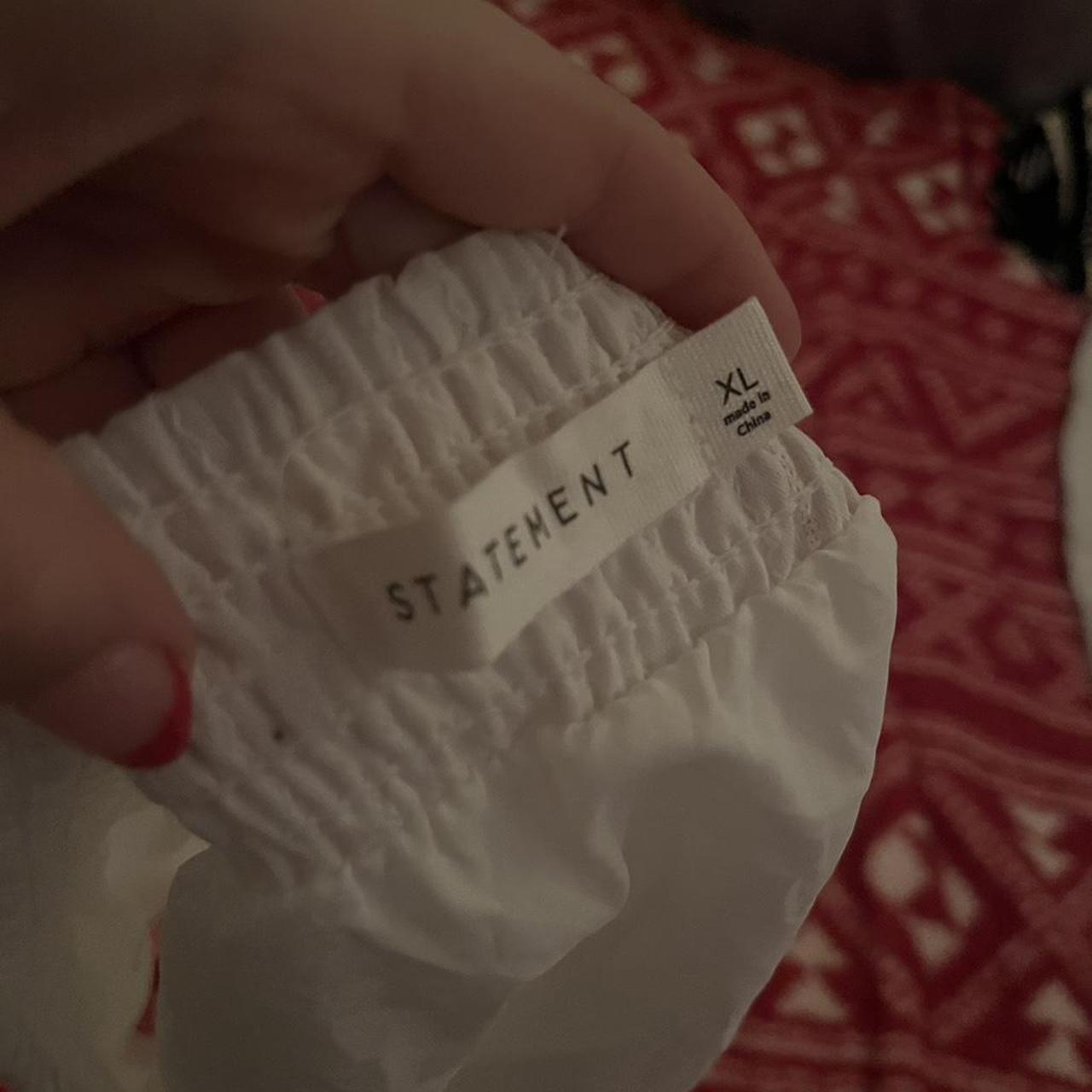 Women's Skirt - White - XL – White lace skirt #la… - image 2