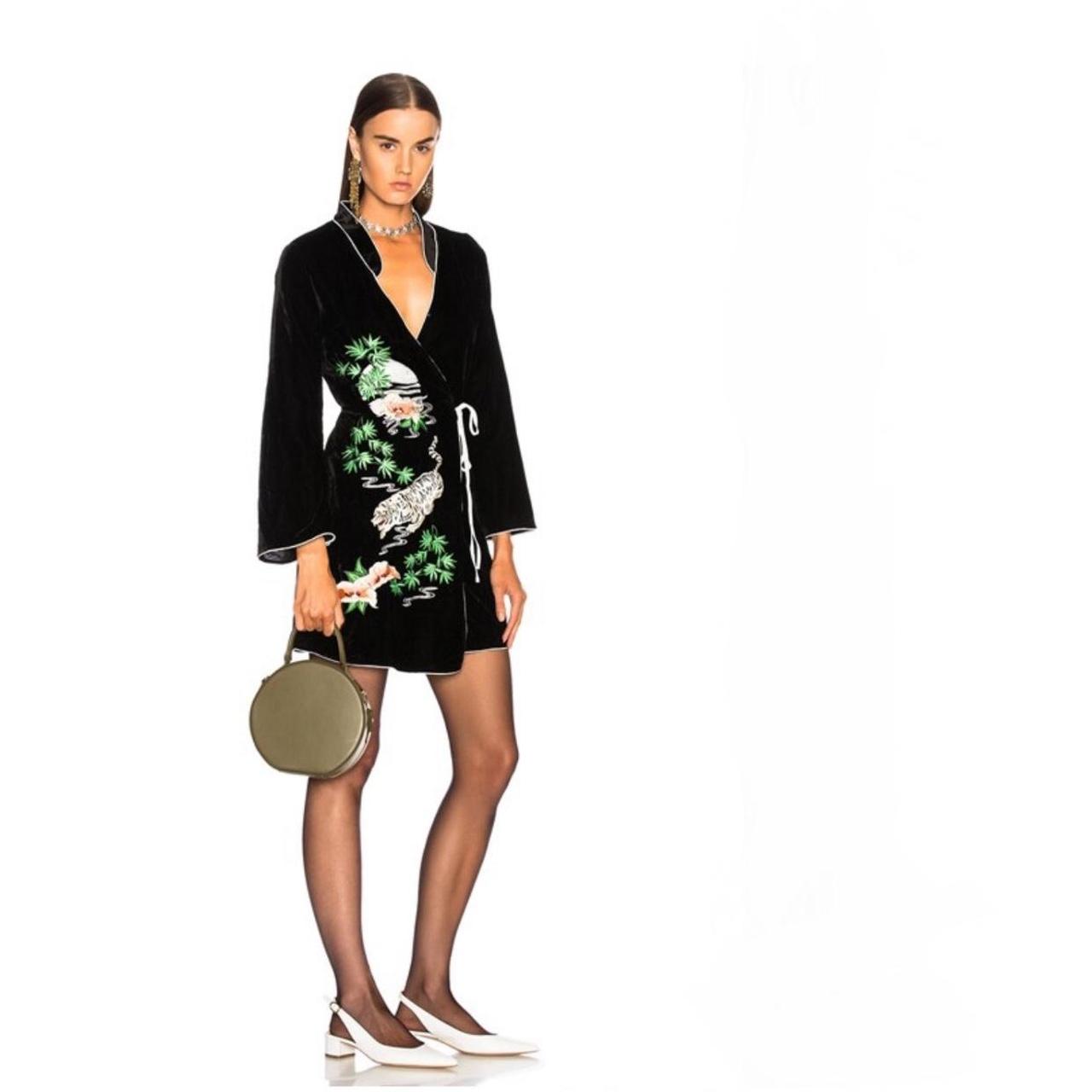 Rixo London tiger Iris dress! A rare find, it can... Depop