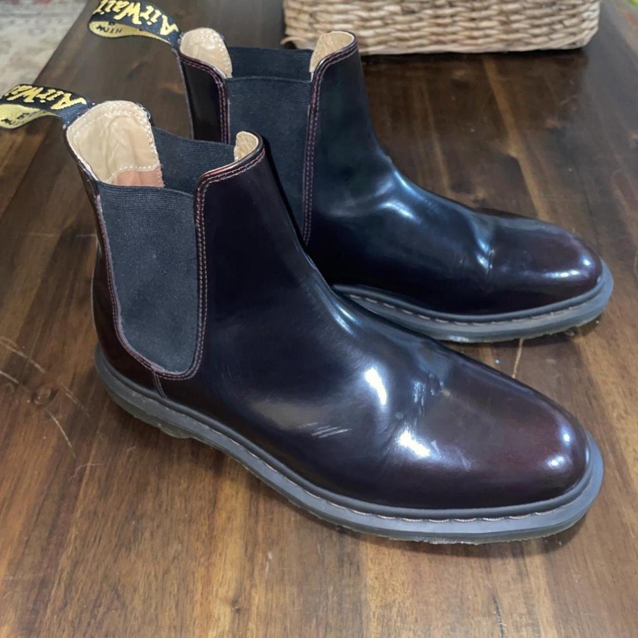 Ver lightly worn Doc Marten Slim Chelsea Boots. Dark