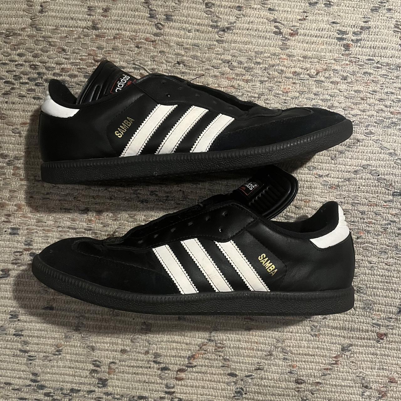 Adidas Men's Black and White Trainers (3)