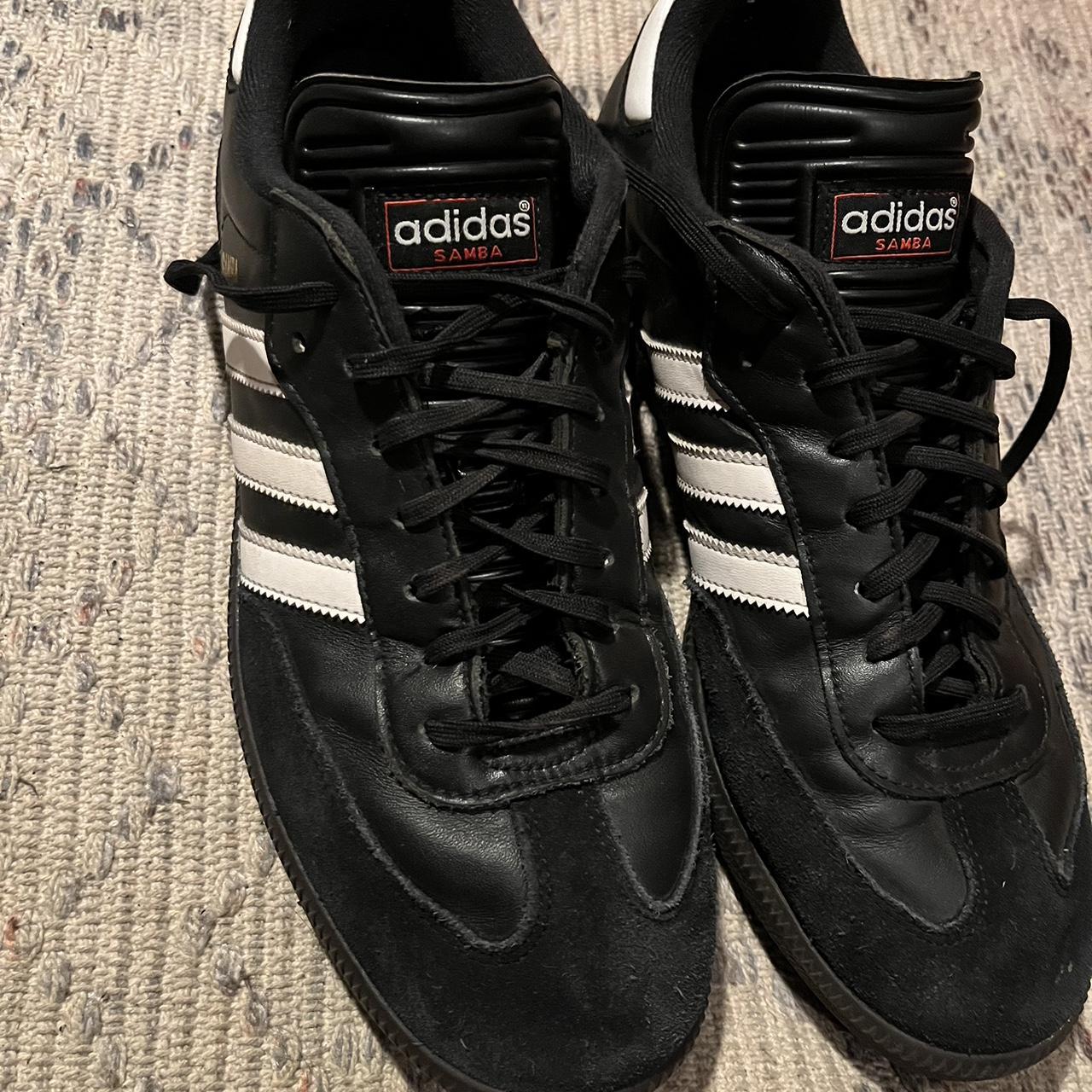 Adidas Men's Black and White Trainers (5)