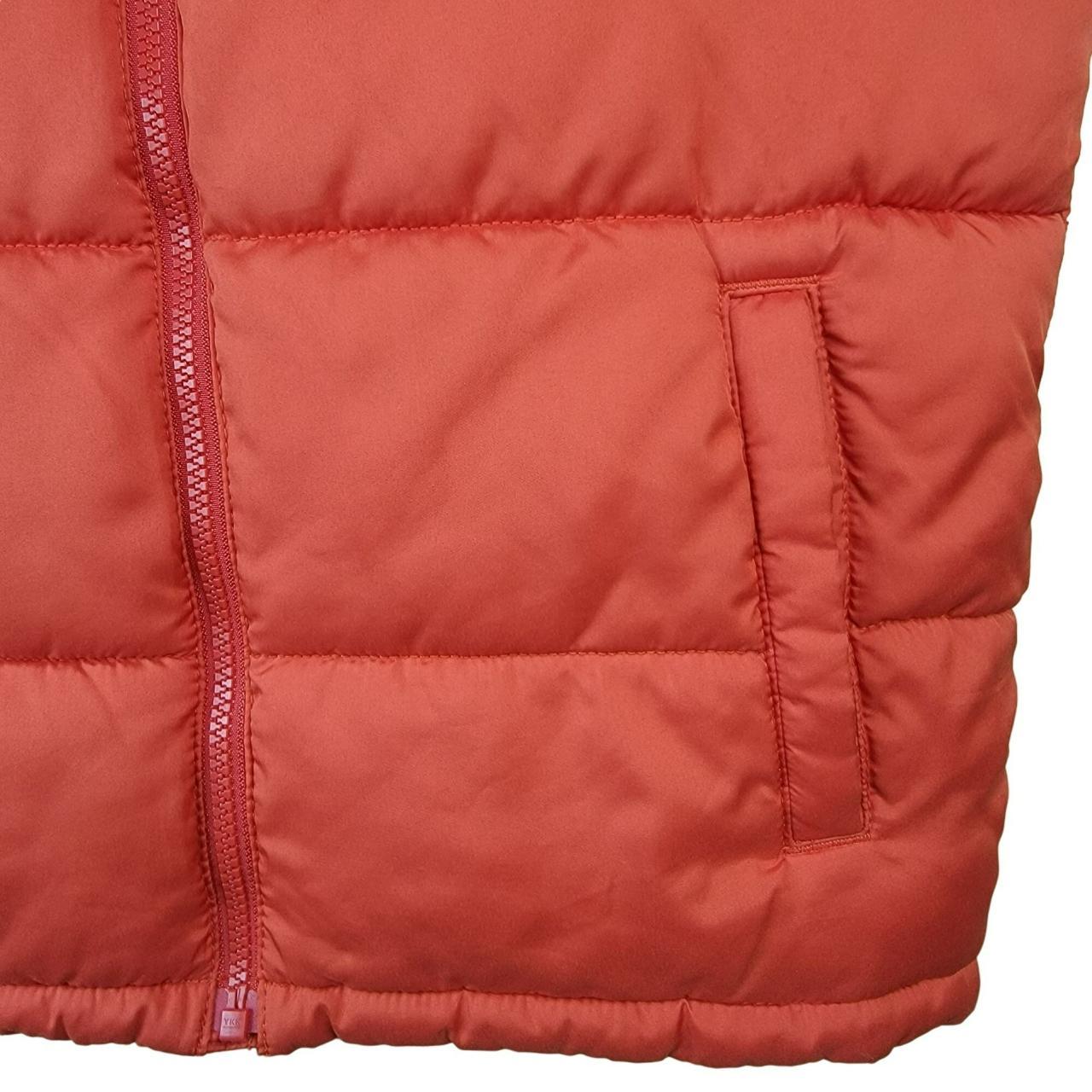 old navy orange vest