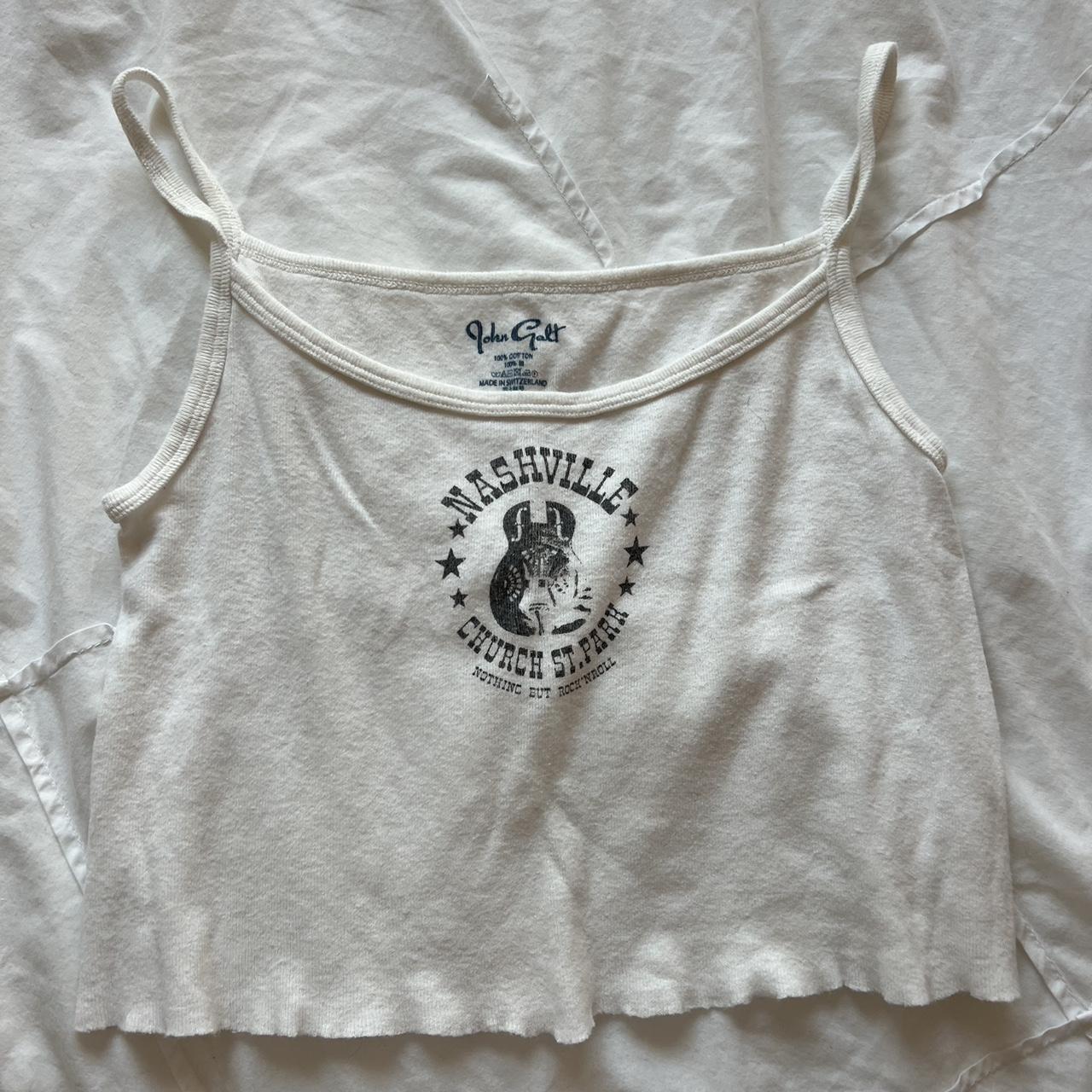 brandy melville nashville tank🤍 one size Depop