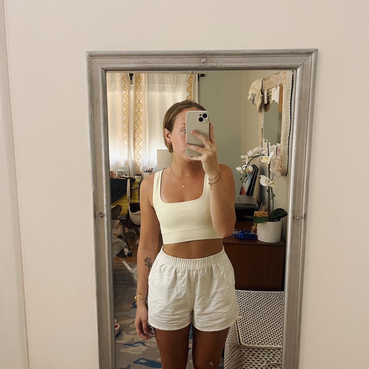 offwhite sports bra