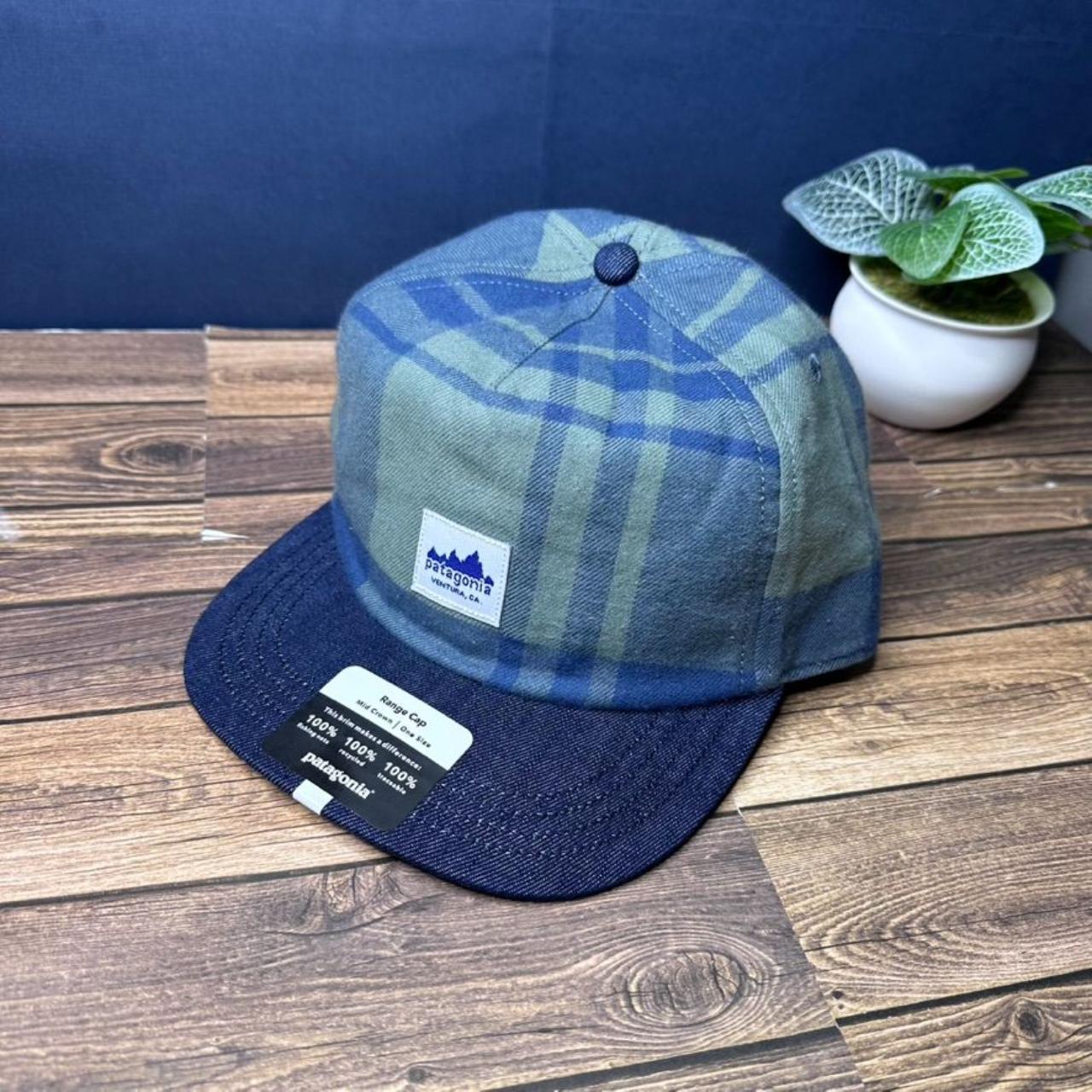 Patagonia Hat 🔵 Hiking Camping Snapback Black - Depop