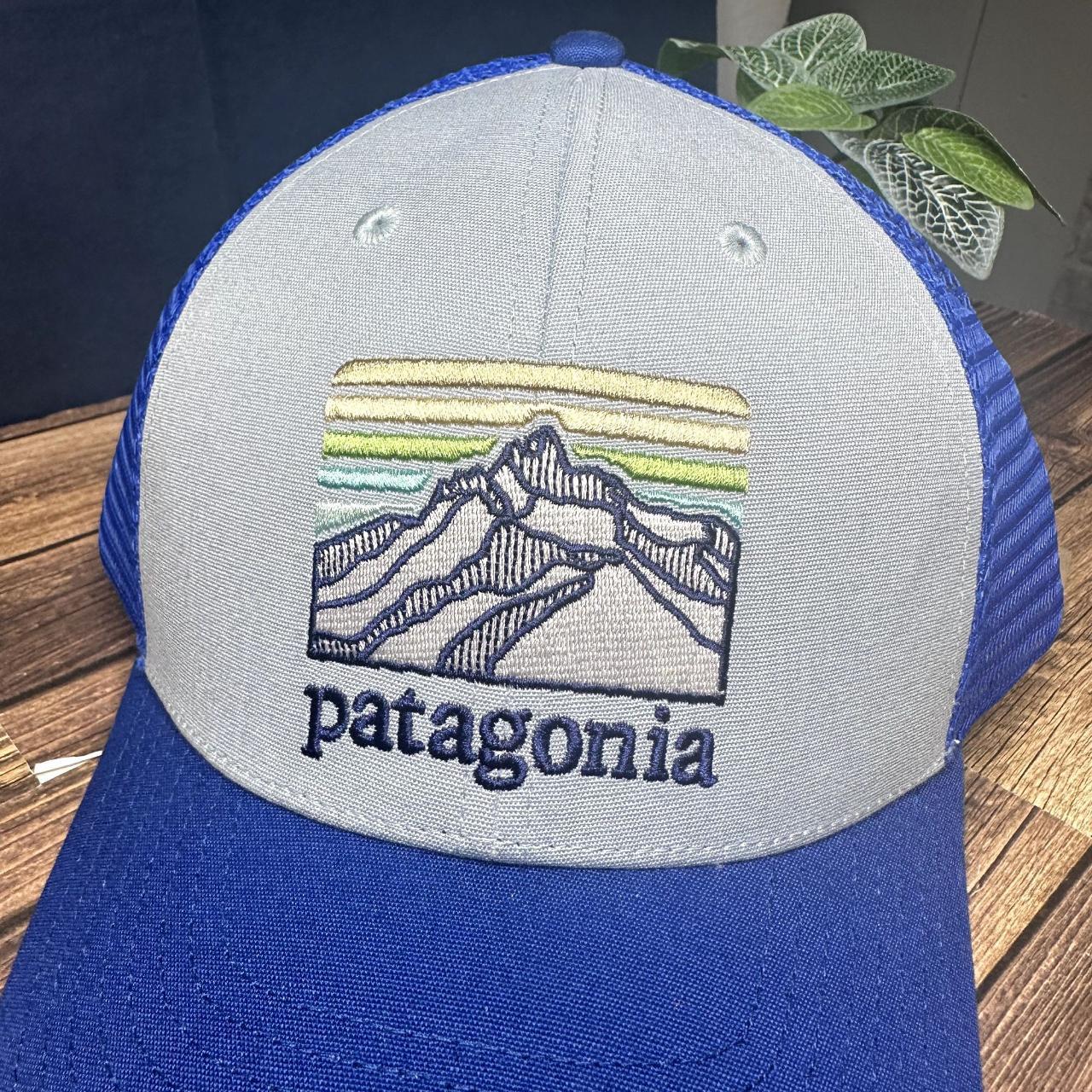 Patagonia Line Logo Ridge LoPro Trucker Hat NWT ONE - Depop