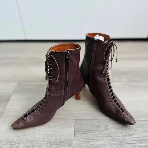 Vagabond joyce lace up on sale boots