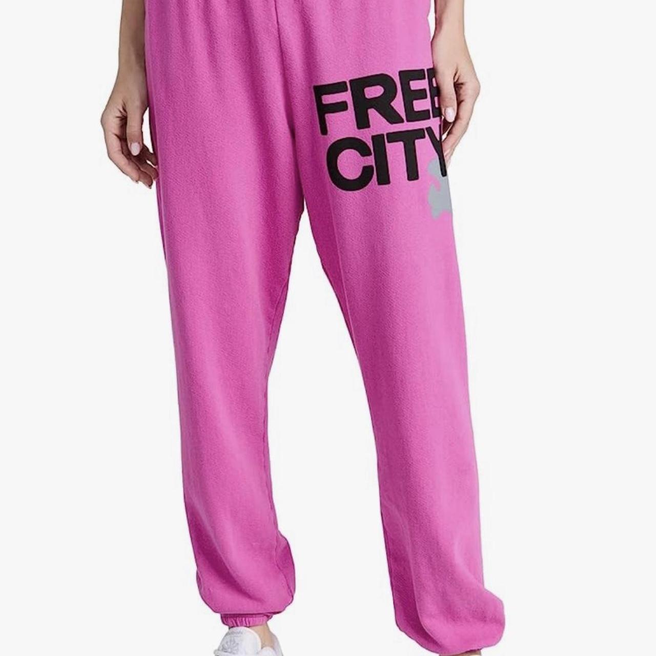 Pink free sale city sweatpants