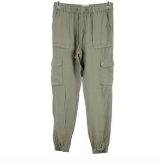 Nicole miller store linen jogger pants