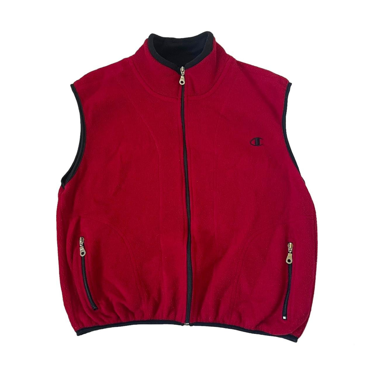 Champion sweater outlet vest vintage