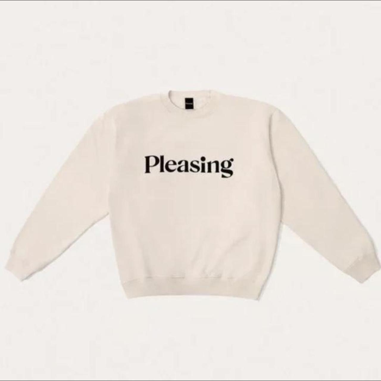 XL PLEASING HARRY STYLES CREWNECK AUTHENTIC CREAM... Depop