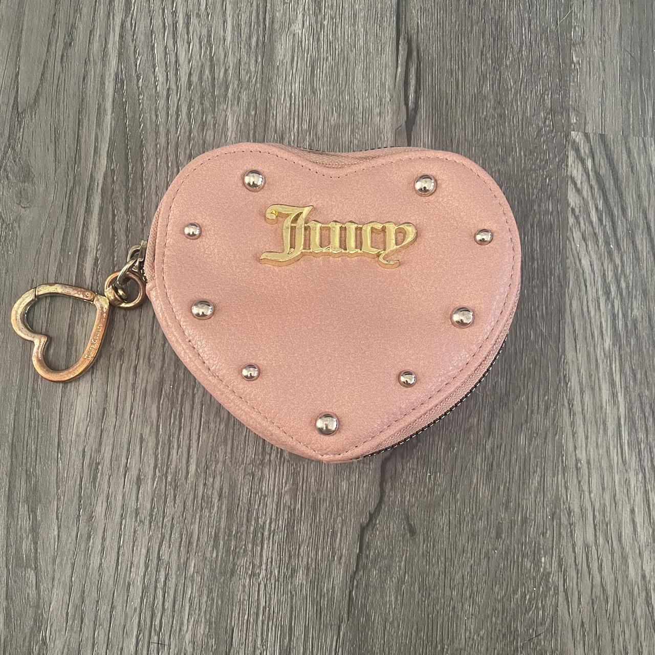 Juicy Couture, Bags, Juicy Couture Heart Shaped Coin Purse