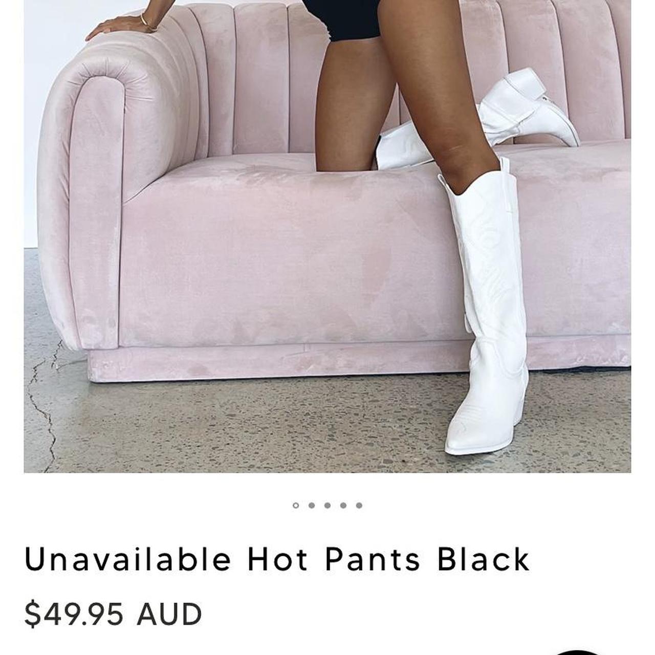 Unavailable Hot Pants Black