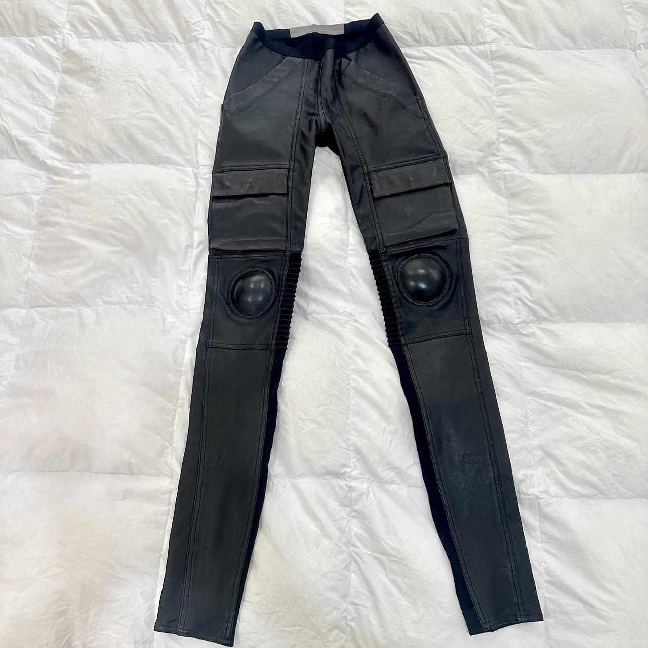 RICK OWENS DRKSHDW Denim Nagakin Leggings Panelled | Depop