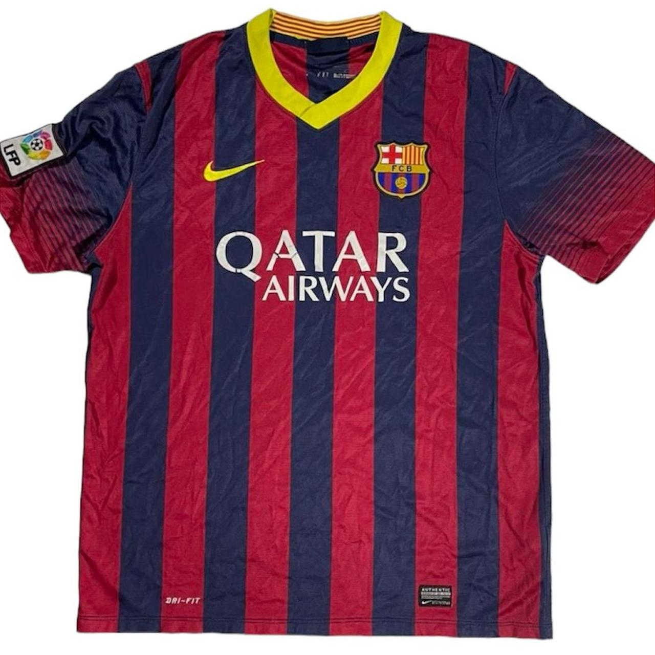 barcelona blue shirt