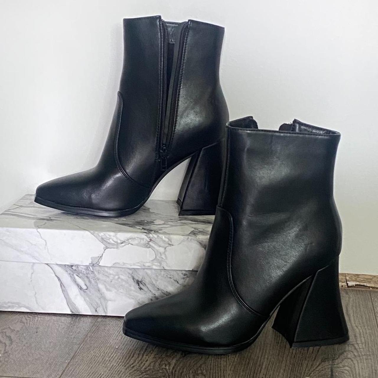 Lamoda Women's Black Boots | Depop